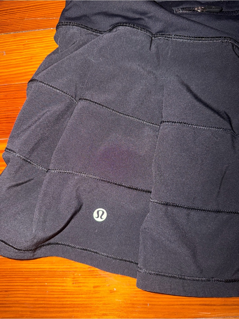 Lululemon Black Athletic Skirt - Size 6 - Picture 2 of 5